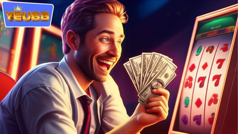 Tình huống thực tế khi người chơi thực hiện việc rút tiền thành công